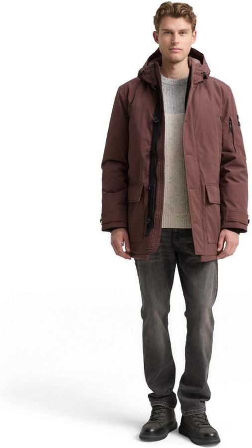 Tom Tailor Korte jas met een capuchon - Foto 4