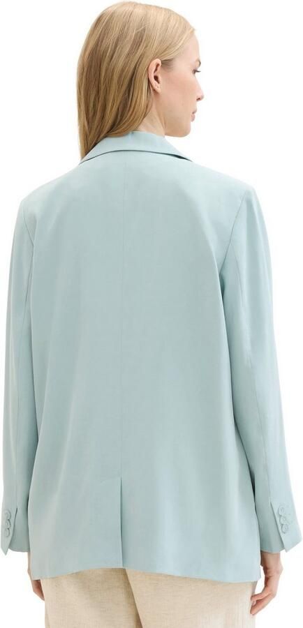 Tom Tailor Lange blazer met klepzakken - Foto 3