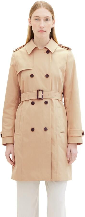 Tom Tailor Lange jas met dubbele knoopsluiting - Foto 6