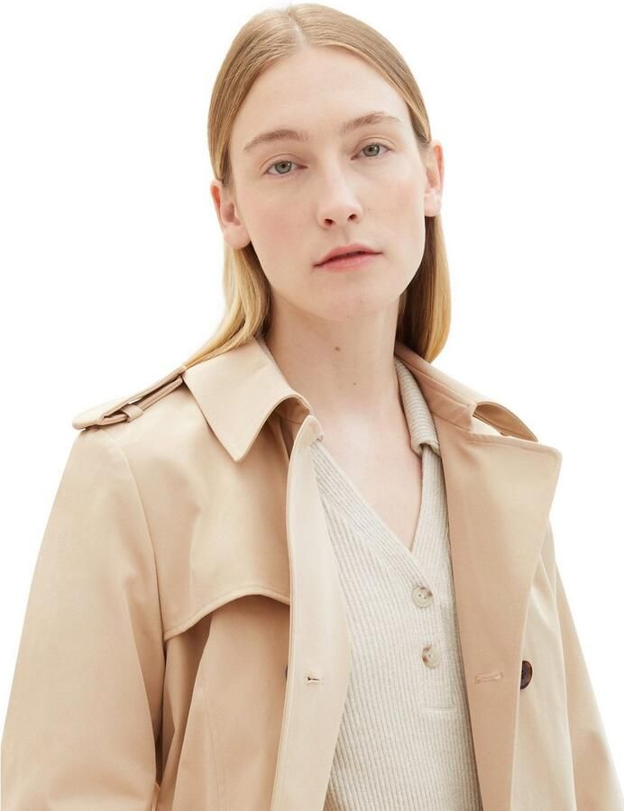 Tom Tailor Lange jas met dubbele knoopsluiting - Foto 2