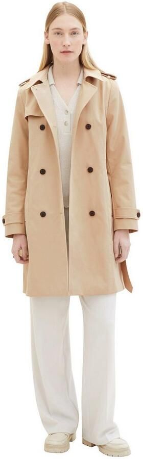 Tom Tailor Lange jas met dubbele knoopsluiting - Foto 4