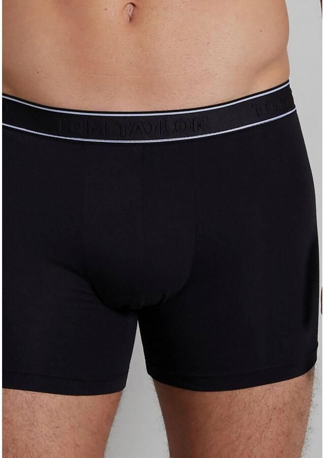 Tom Tailor Lange onderbroek Vancouver comfortabel nauwsluitend elastisch basic logoband (Set van 2) - Foto 2