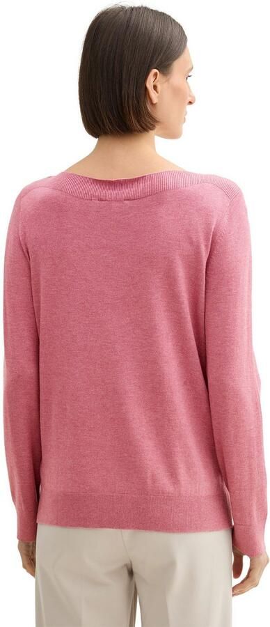 Tom Tailor Lange trui met ribboorden - Foto 3