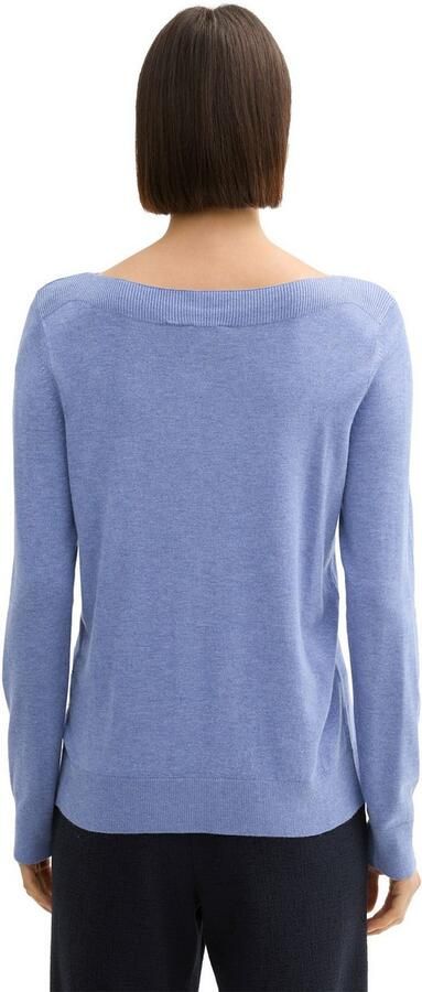 Tom Tailor Slim fit gebreide pullover met ribboord - Foto 3