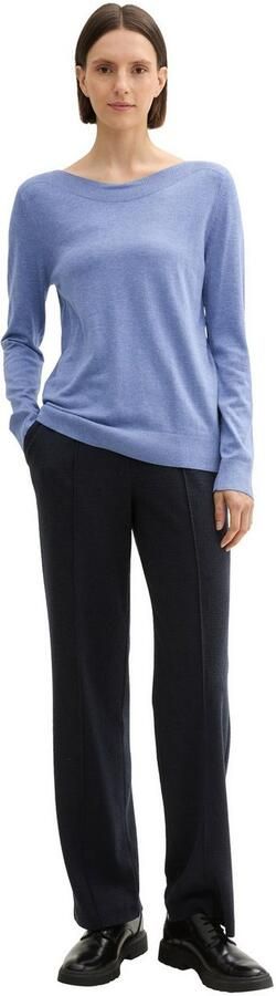 Tom Tailor Slim fit gebreide pullover met ribboord - Foto 4