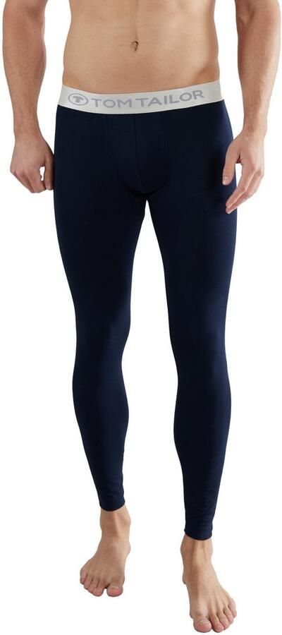 Tom Tailor Legging Logoband strak licht elastisch basic comfortabel katoenmix - Foto 3