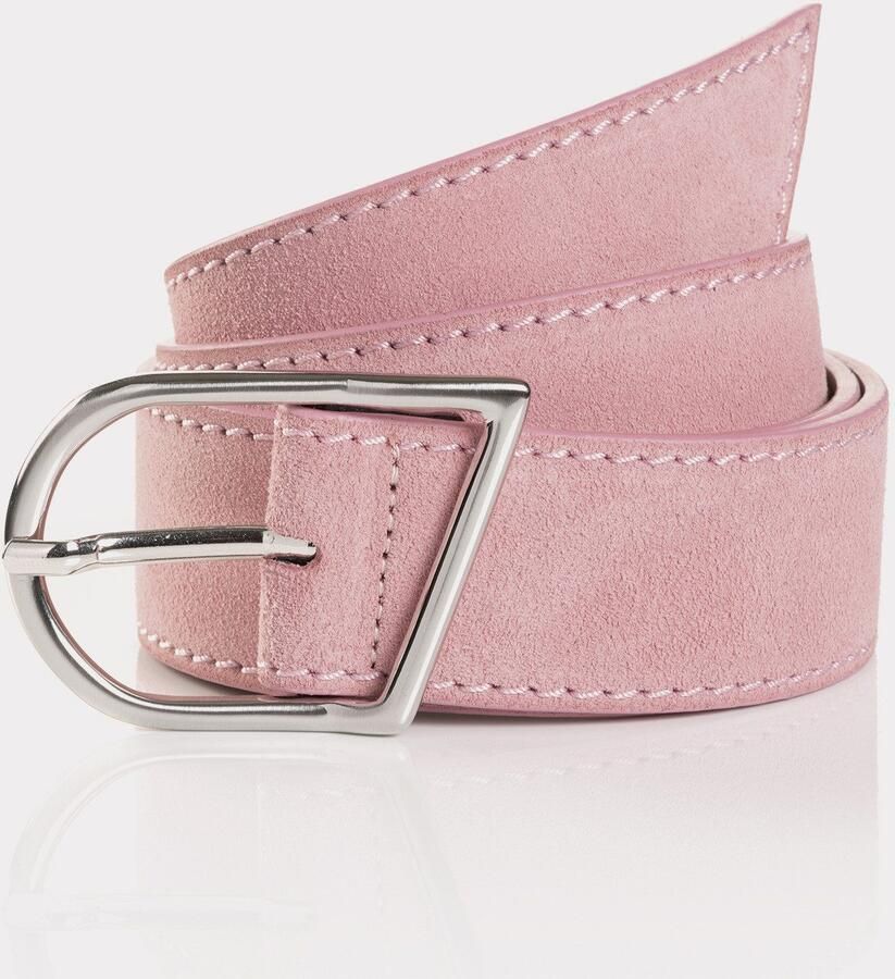 Tom Tailor Leren riem met elegante siernaad (1 stuk) - Foto 2