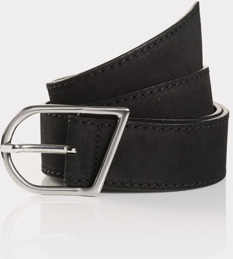 Tom Tailor Leren riem met elegante siernaad (1 stuk) - Foto 2