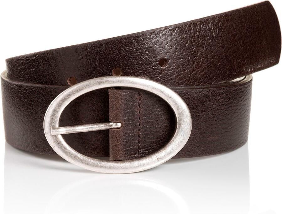 Tom Tailor Riem van glad leer - Foto 2