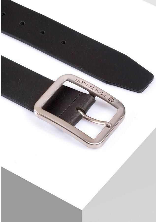 Tom Tailor Leren riem tot - Foto 4