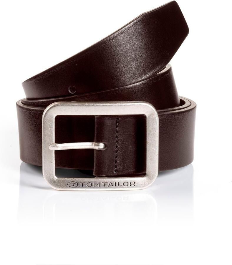 Tom Tailor Leren riem tot - Foto 2