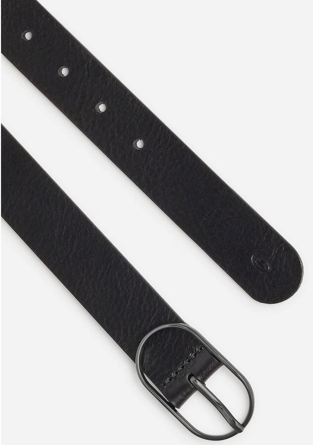 Tom Tailor Leren riem TT-HOPE Logo-blindstempel op de punt - Foto 3