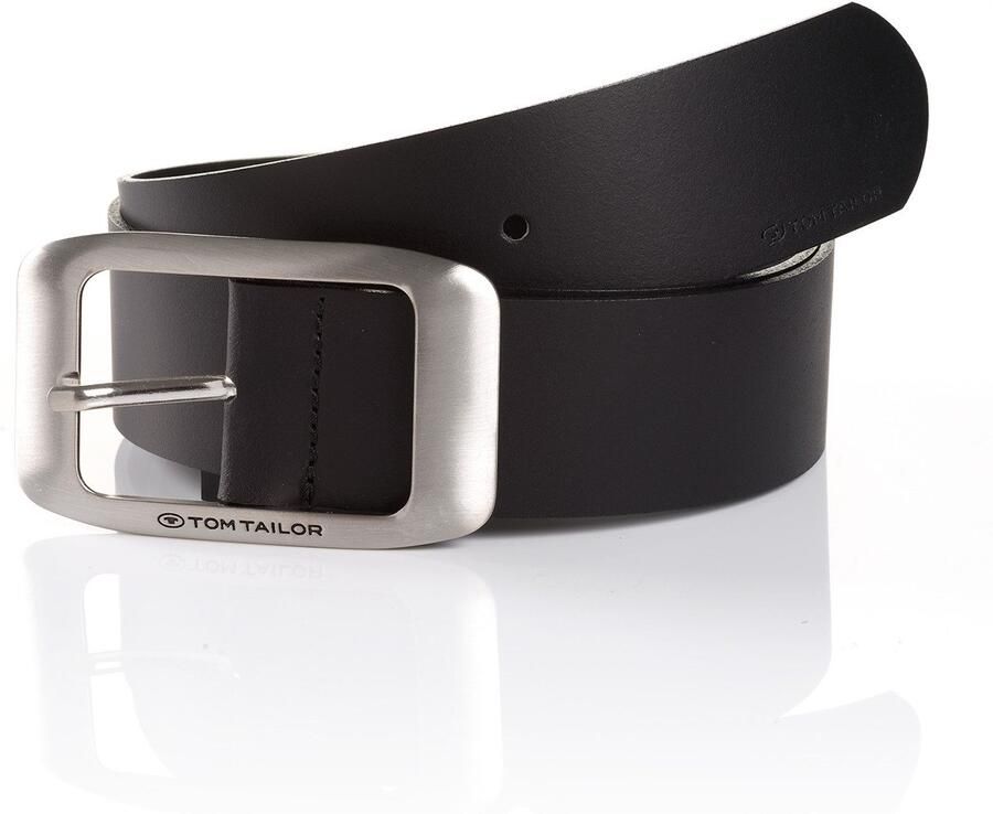 Tom Tailor Leren riem TTAMY 4 cm brede damesriem modieus veelzijdig - Foto 5