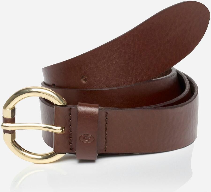 Tom Tailor Leren riem TTJADE 3 cm brede damesriem modieus veelzijdig opvallende gesp - Foto 4