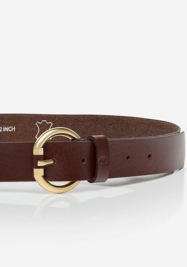 Tom Tailor Leren riem TTJADE 3 cm brede damesriem modieus veelzijdig opvallende gesp - Foto 2