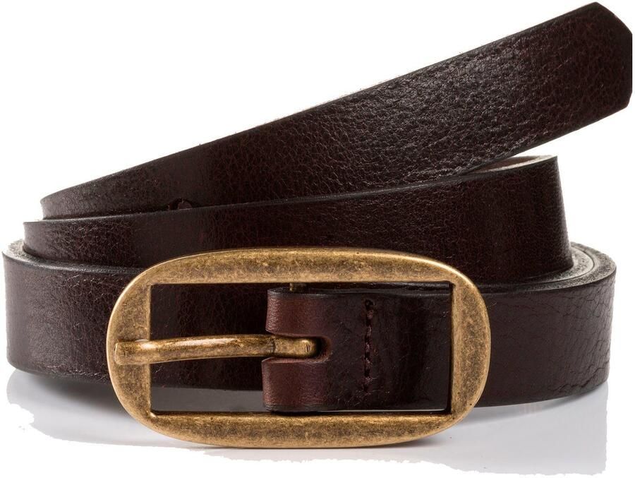 Tom Tailor Leren riem TTMARIAH 2 cm brede damesriem modieus veelzijdig rustieke vintage-look - Foto 4