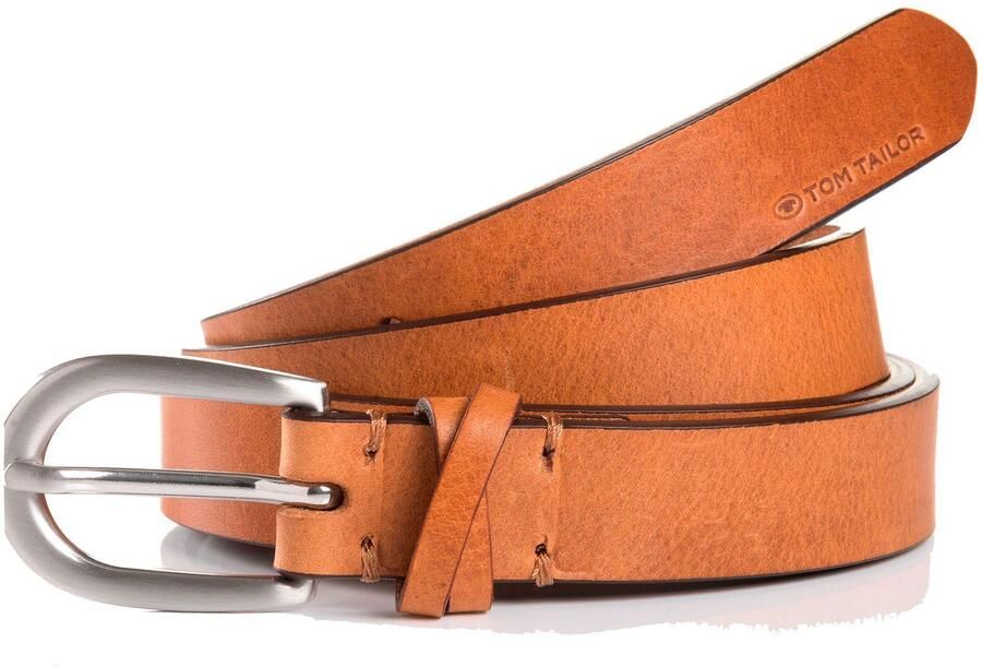 Tom Tailor Leren riem TTNELLY 2 cm brede damesriem modieus veelzijdig - Foto 4