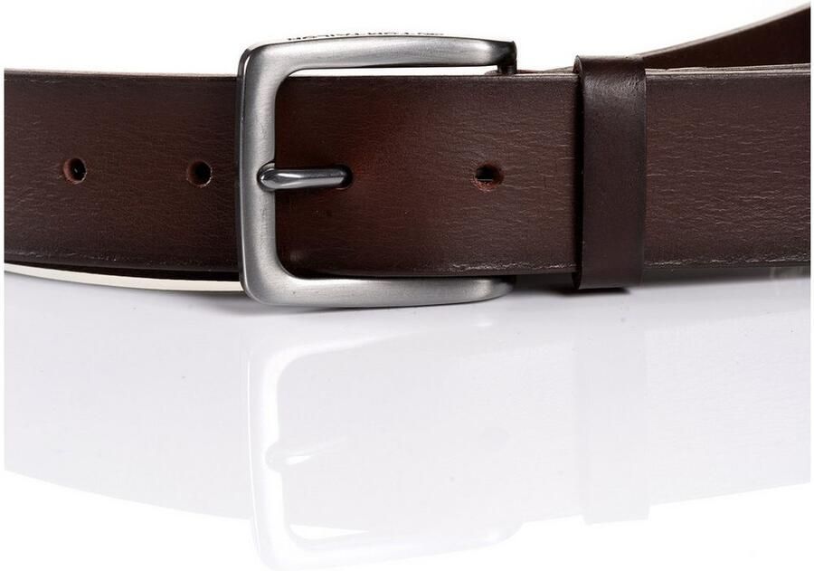 Tom Tailor Leren riem TTSCOTT 3 5 cm breed herenriem jeans en casual tot - Foto 4