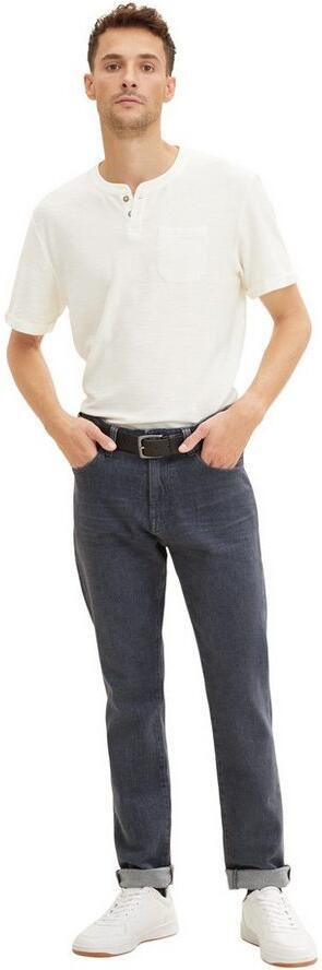 Tom Tailor Leren riem TTSCOTT 3 5 cm breed herenriem jeans en casual tot - Foto 5