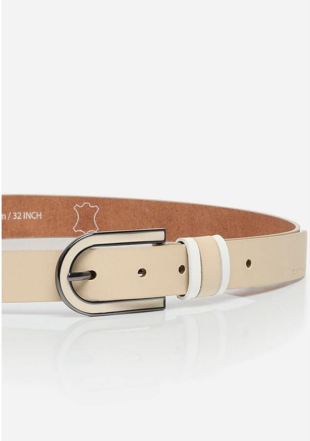 Tom Tailor Leren riem TTSHINEAD 2 5 cm brede damesriem must-have voor lente en zomer - Foto 2
