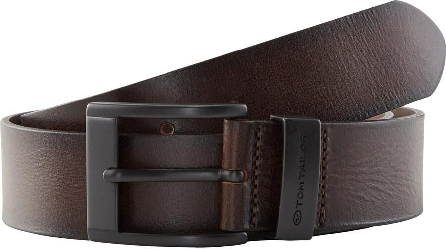 Tom Tailor Leren riem TTTHOMAS 4 cm brede herenriem must-have voor jeans en casual look - Foto 3