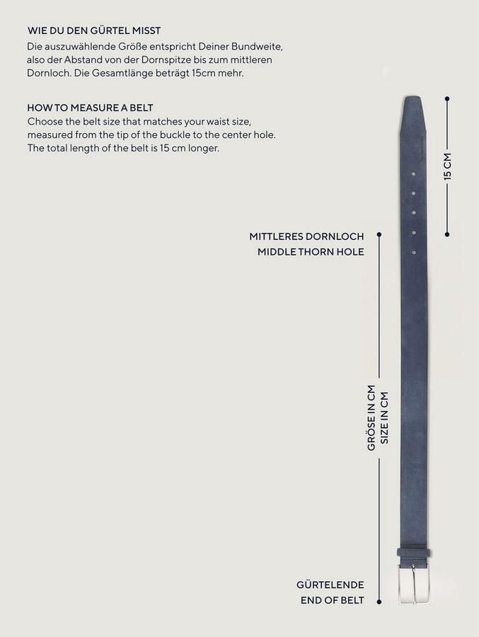 Tom Tailor Leren riem TTTHOMAS 4 cm brede herenriem must-have voor jeans en casual look