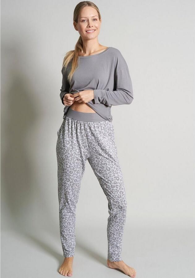 Tom Tailor Loungebroek VICTORIA met print los brede band comfortabel ade d viscosemix - Foto 4