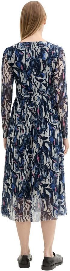 Tom Tailor Midi-jurk met ronde hals - Foto 3