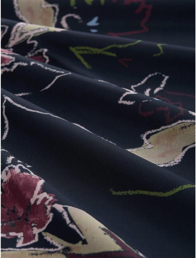 Tom Tailor Getailleerde vrijetijdsjurk van mesh