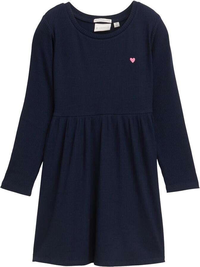 Tom Tailor Midi-jurk in rib-look met stretch - Foto 3