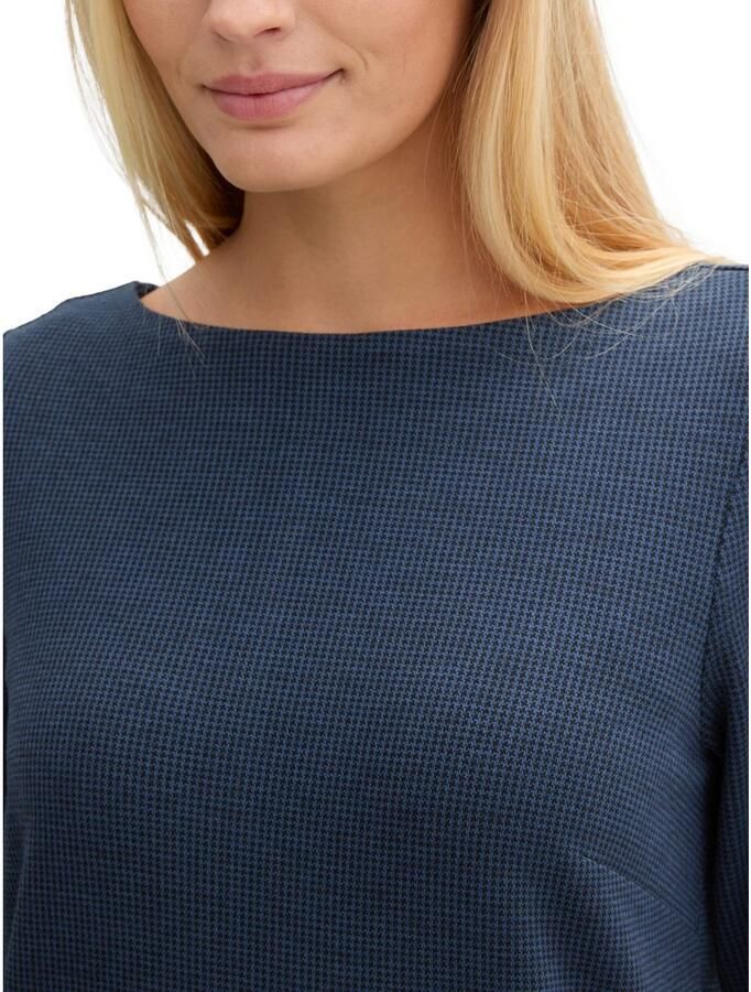 Tom Tailor Midi-jurk met boothals