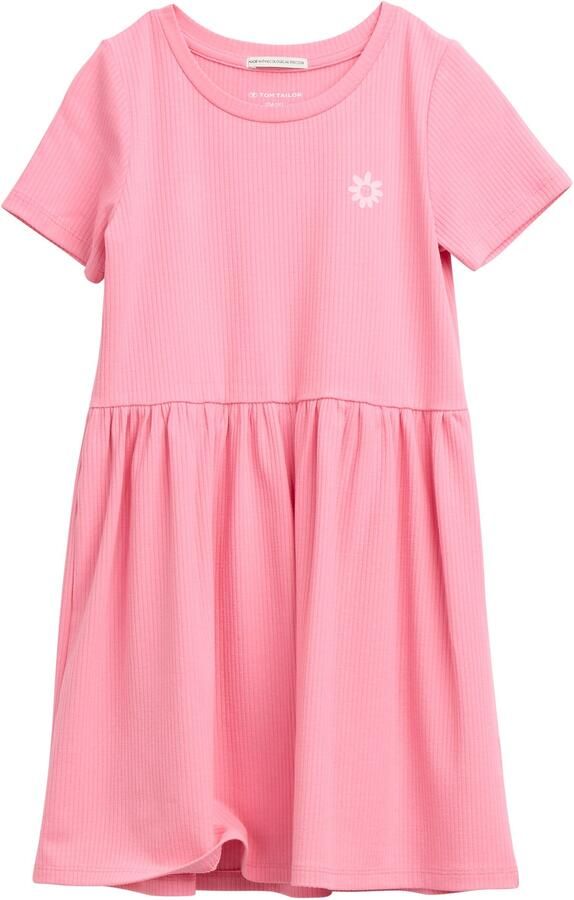 Tom Tailor Mini-jurk met ribstructuur - Foto 3