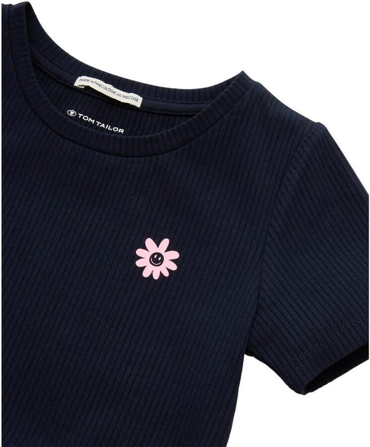 Tom Tailor Mini-jurk met ribstructuur