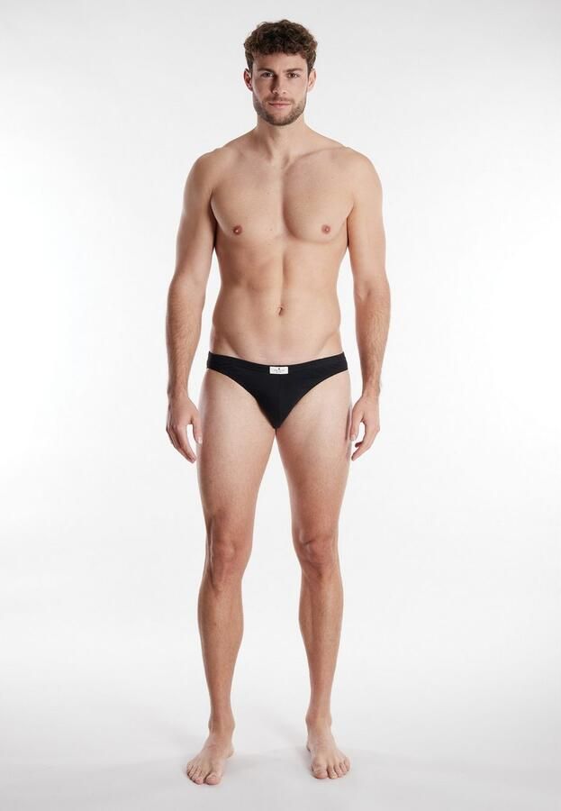 Tom Tailor Minislip Texas comfortabel basic nauw zacht ademend met logo brede band (Set van 7) - Foto 4