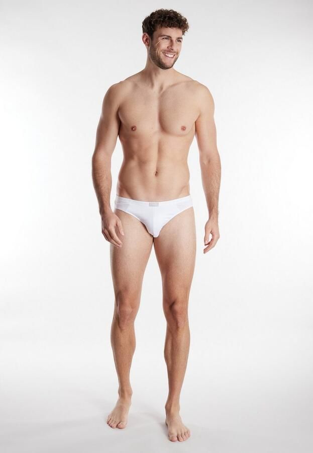 Tom Tailor Minislip Texas comfortabel basic nauw zacht ademend met logo brede band (Set van 7) - Foto 3