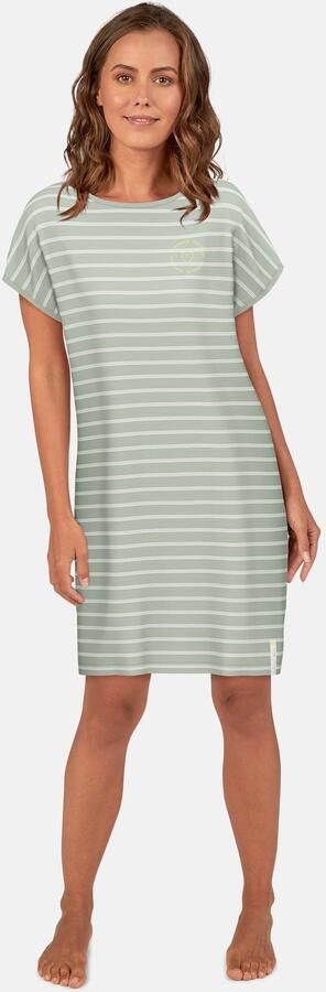 Tom Tailor Nachthemd Kenmare Streepdesign korte mouw ronde hals katoenmix ade d - Foto 5