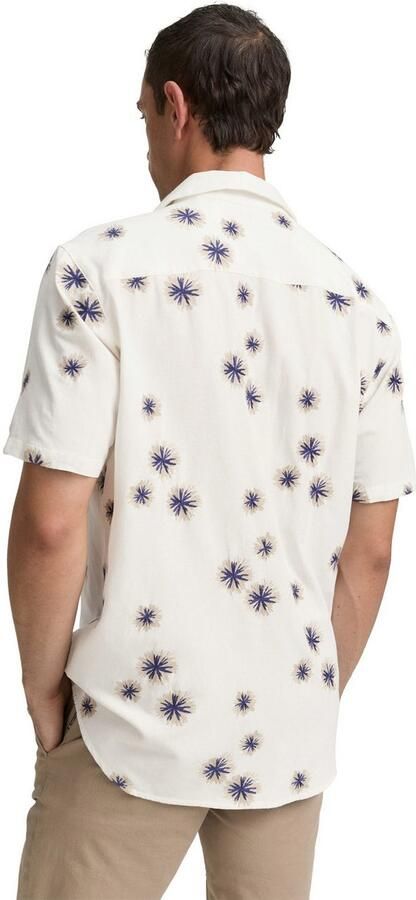 Tom Tailor Overhemd met korte mouwen met bloemachtige prints en viscose - Foto 4