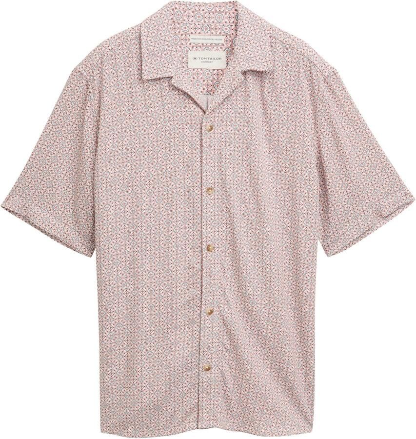 Tom Tailor Overhemd met korte mouwen met print all-over - Foto 2
