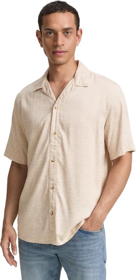 Tom Tailor Overhemd met korte mouwen met print all-over - Foto 6