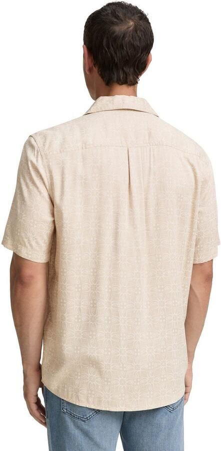 Tom Tailor Overhemd met korte mouwen met print all-over - Foto 4