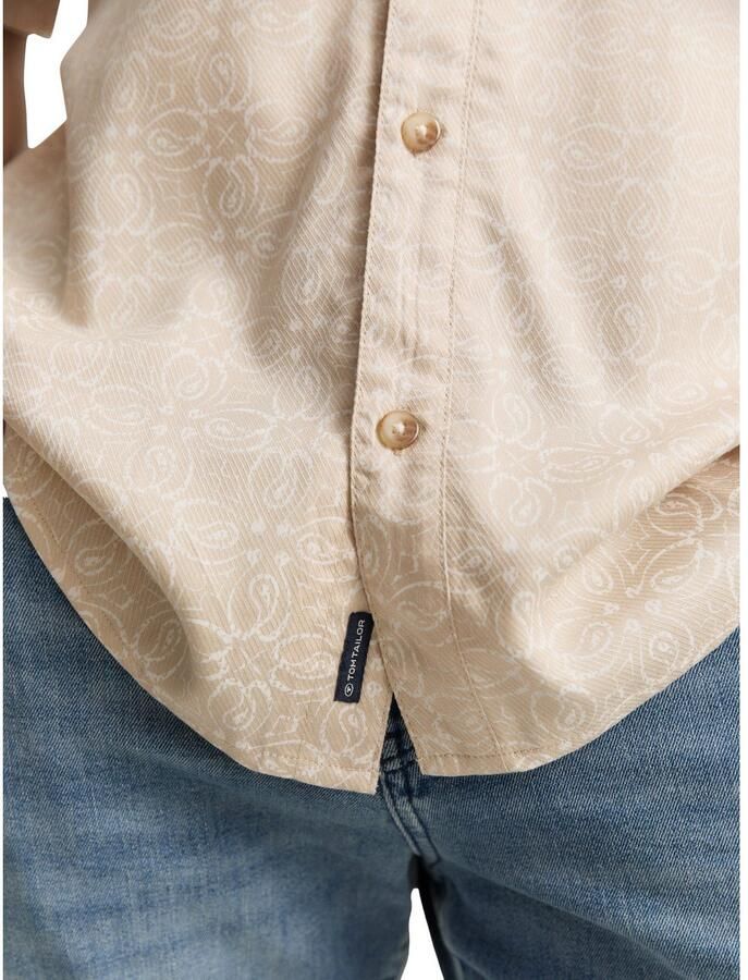 Tom Tailor Overhemd met korte mouwen met print all-over