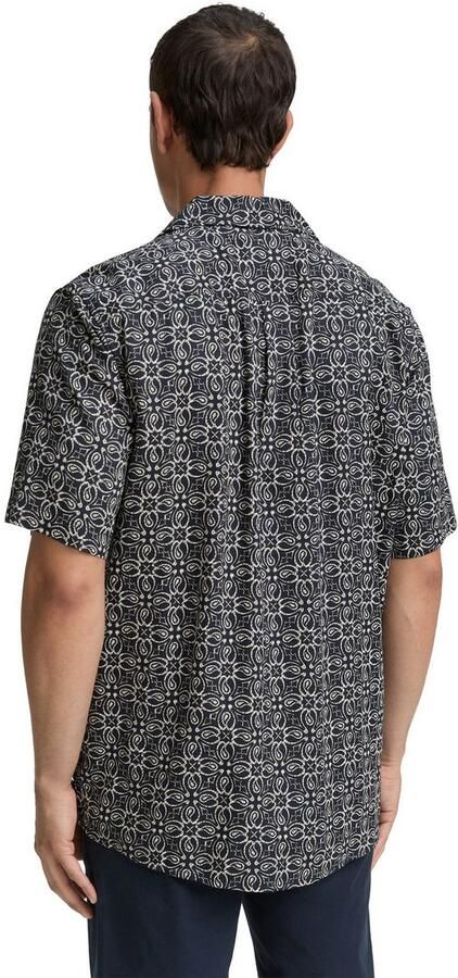 Tom Tailor Overhemd met korte mouwen met print all-over - Foto 4