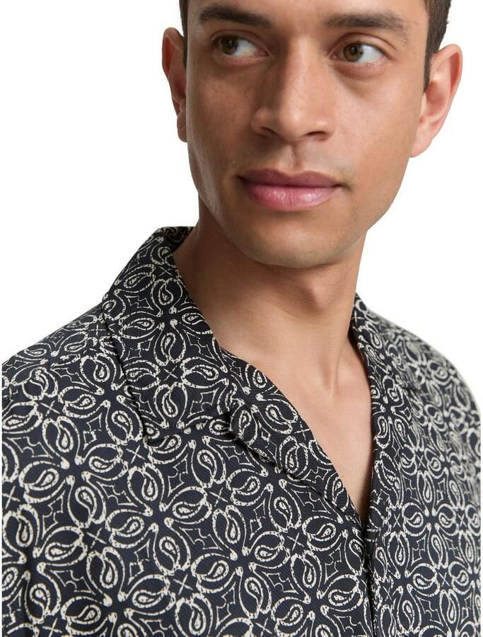 Tom Tailor Overhemd met korte mouwen met print all-over