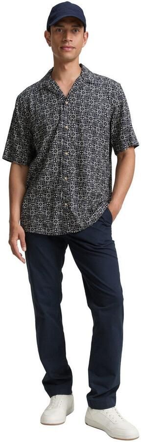 Tom Tailor Overhemd met korte mouwen met print all-over - Foto 5