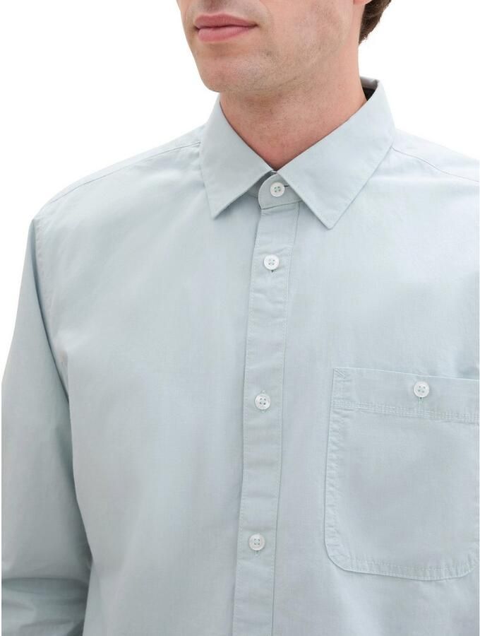 Tom Tailor Overhemd met lange mouwen met borstzak - Foto 2
