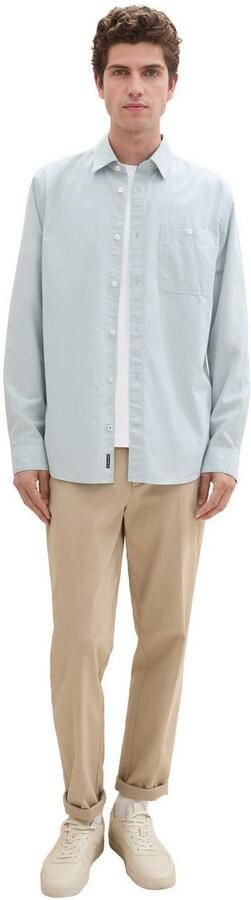 Tom Tailor Overhemd met lange mouwen met borstzak - Foto 5