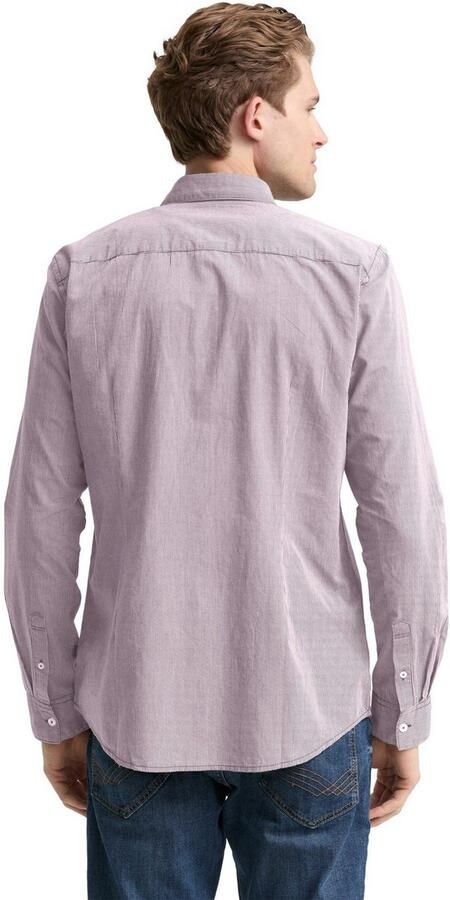 Tom Tailor Overhemd met lange mouwen met borstzak - Foto 5