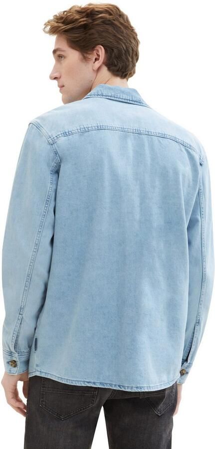 Tom Tailor Overhemd met lange mouwen met borstzakken - Foto 3