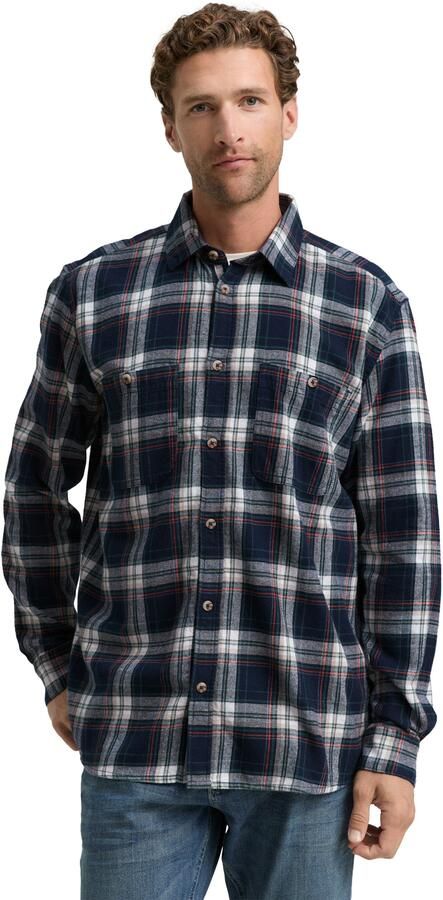 Tom Tailor Overhemd met lange mouwen met borstzakken - Foto 6