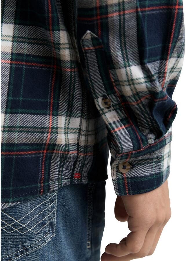 Tom Tailor Overhemd met lange mouwen met borstzakken - Foto 4